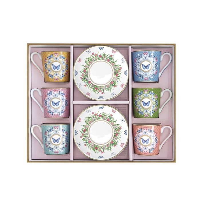 Set 6 Tazzine Caffè con Piattino SPAR - immagine 4