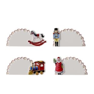 Set 4 Segnaposto Toy's Delight